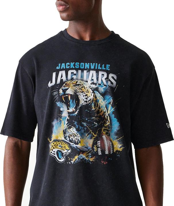Actual product image New Era Oversized Shirt - PREMIUM Jacksonville Jaguars - S (S)