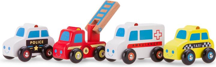 New Classic Toys Fahrzeugset - 4 Fahrzeuge