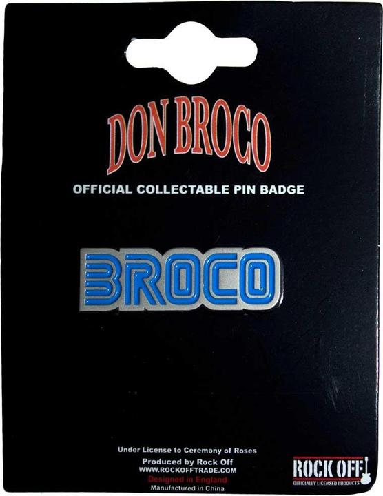 Produktbild Don Broco Logo Abzeichen ZinkLegierung