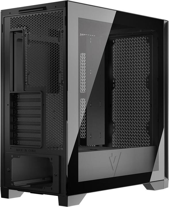 Actual product image Modecom Computer case VOLCANO EXPANSE T MIDI Black (mATX, Mini-ITX)