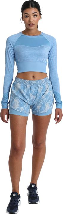 Actual product image Umbro Womens/Ladies Pro Training Printed Hybrid Shorts (38 D)