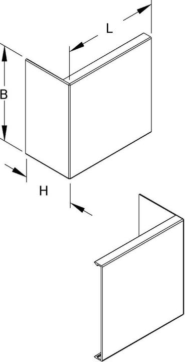 Produktbild Kleinhuis HKL E80190.1 EndstÃ¼ck GL 80X190 E80190.1