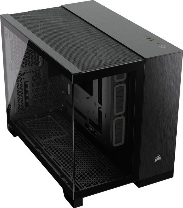 Productafbeelding Corsair 2500X (zwart/antraciet, gehard glas x 2) (Mini-ITX, mATX)