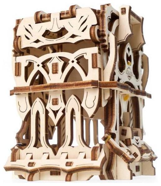 Ugears Deck Box mechanical wooden device for tabletop games