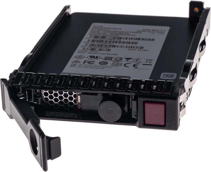 Actual product image HPE HP 480 GB 2.5 inch SATA III (6 GB). (480 GB, 2.5")