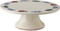 Actual product image Royal Boch Boerenbont cake plate on foot