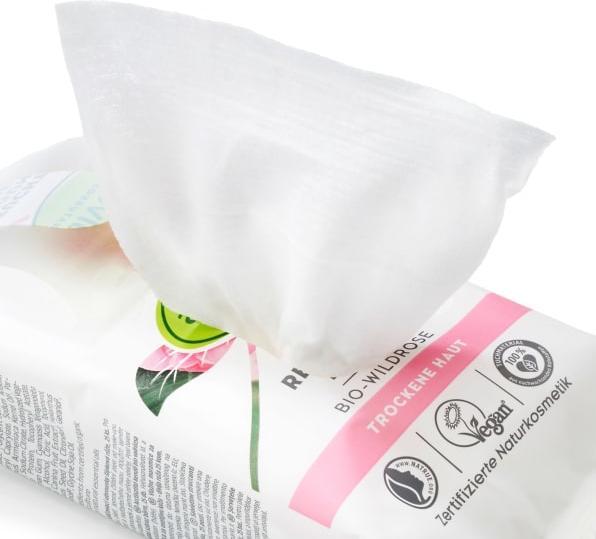 Produktbild dm alverde Reinigungstücher Bio-Wildrose (Reinigungstücher)