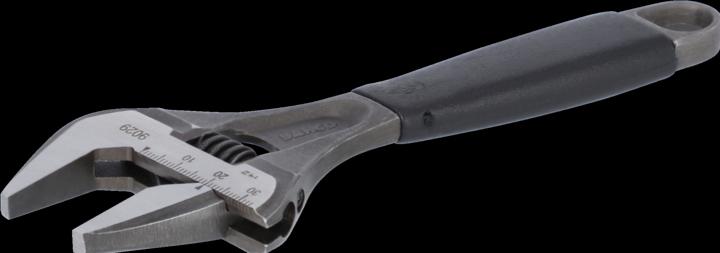 Produktbild Bahco ERGO 38-mm-Rollgabelschlüssel mit extragrosser Öffnungsweite, Zentralmutter und Gummigriff, phospha (38 mm)