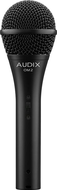 Actual product image Audix OM2S - dynamic vocal microphone, 50 Hz - 16 kHz, VLM diaphragm, on/off switch