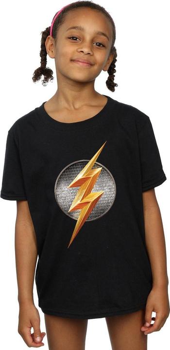 Image du produit - T-shirt JUSTICE LEAGUE MOVIE FLASH EMBLEM - Fille (116)