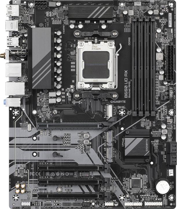 Image du produit Gigabyte B650 UD AX (AM5, AMD B650, ATX)