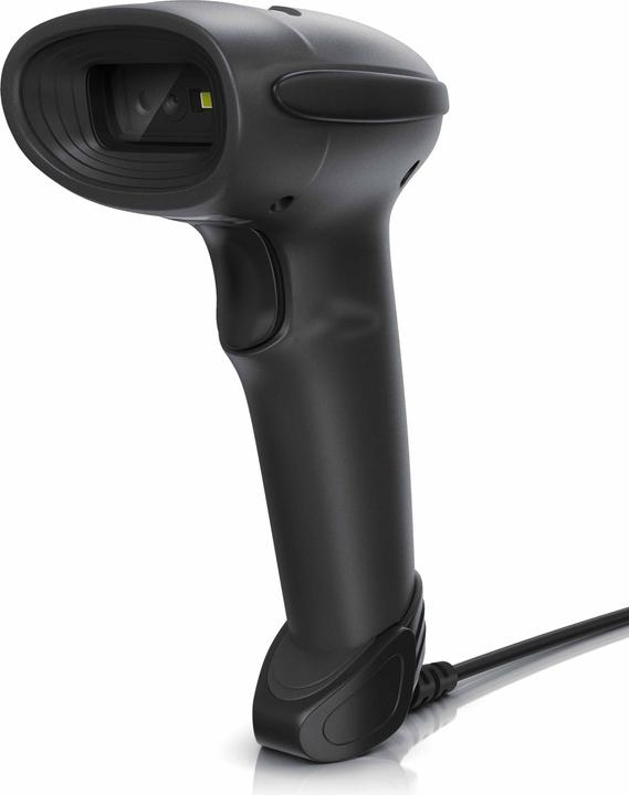 Aplic USB Barcode Scanner kabelgebunden, Handscanner, 1D und 2D, Single Scan & Auto Scan (1D-Barcodes, 2D-Barcodes)