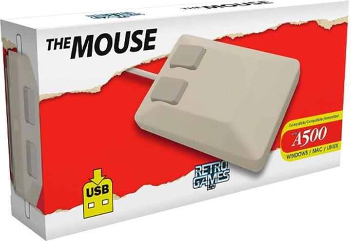Retro Games La mini-souris A500 (INT) (Filaire)