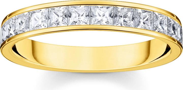 Actual product image Thomas Sabo Ring White Stones Pavé Gold (60, 925 Silver)