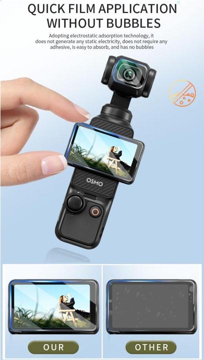 Produktbild Ueli Express 4 in 1 Panzerglas Set (Osmo Pocket 3)