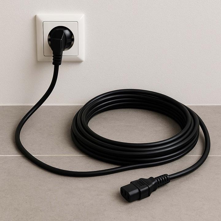 Produktbild Walimex Netzkabel 4m mit Kaltgerätestecker (4 m)