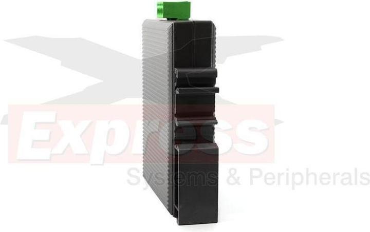 Actual product image Moxa IMC-21-S-SC - Industrial 10100BaseT(X) to 100BaseFX media converter, single-mode, SC connector