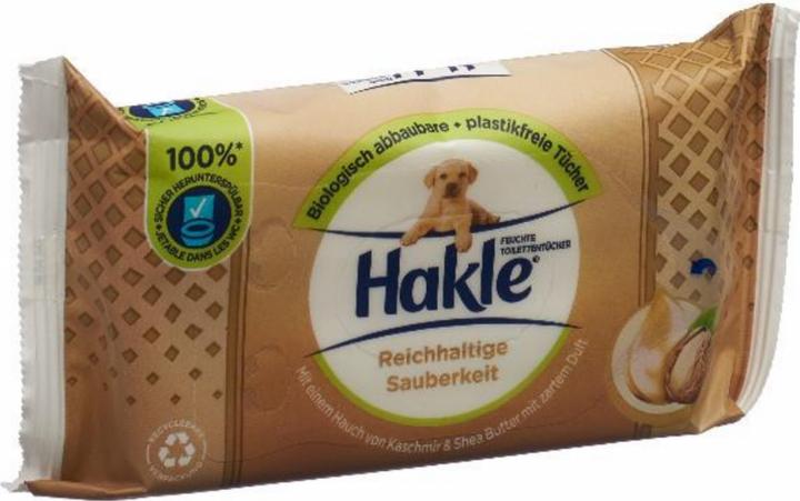 Produktbild Hakle Feucht Reichhaltige Sauberkeit Shea Butter Refill (38 Stück)