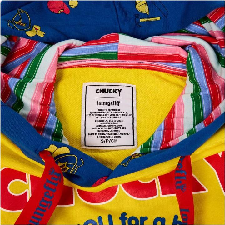 Produktbild Loungefly Chucky - Die Mörderpuppe by Kapuzenjacke Chucky Grösse L (L)