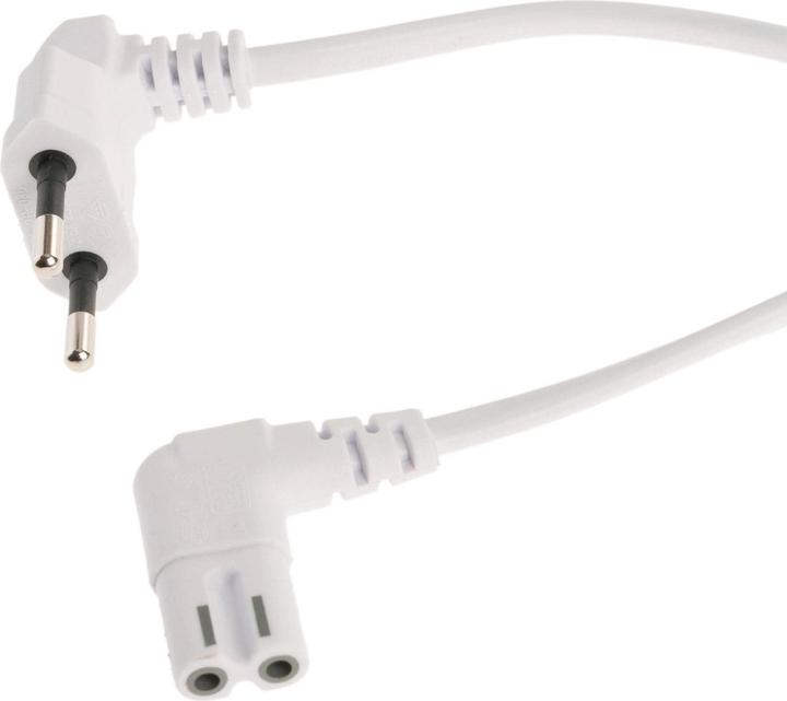 Actual product image Niwotron Mains cable Euro plug angled (3 m)