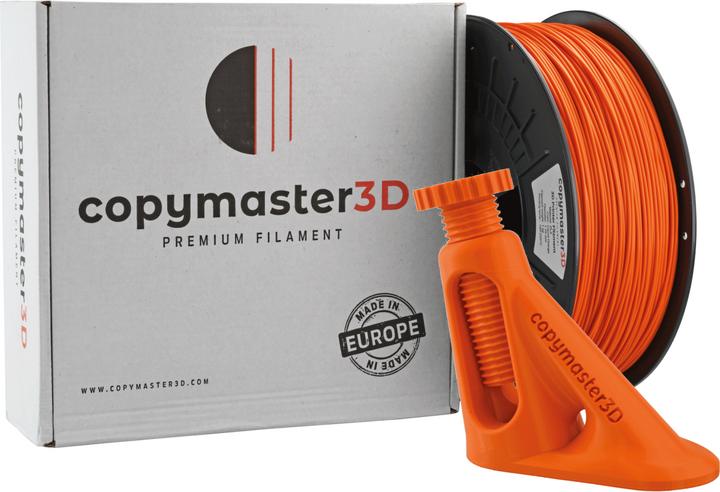 Actual product image Copymaster3D Copymaster PLA 1.75mm 1 kg Carrot Orange (PLA, 1.75 mm, 1000 g, Orange)
