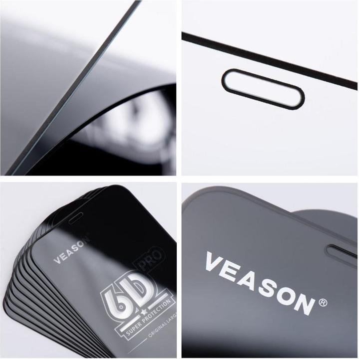Produktbild Veason Protective glass 6D Pro Glass (SET 10in1) - for Samsung Galaxy A14 4G / A14 5G black (10 Stück, Samsung Galaxy A14, Samsung Galaxy A14 5G)