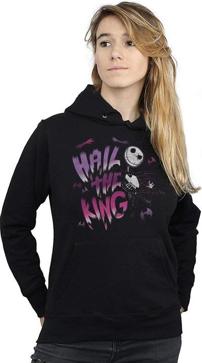 Image du produit Disney - Sweat à capuche NIGHTMARE BEFORE CHRISTMAS HAIL THE KING - Femme (M)