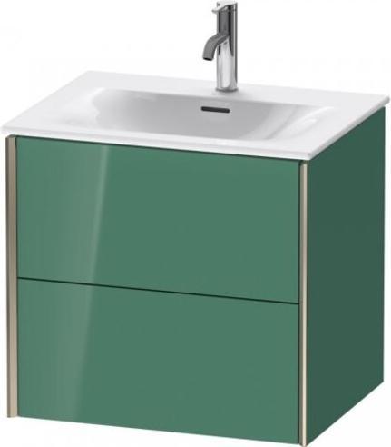 Actual product image Duravit Durait XViu 4132 Vanity unit wall-mounted, 2 drawers, for washbasin Viu 234463, 610x480 mm