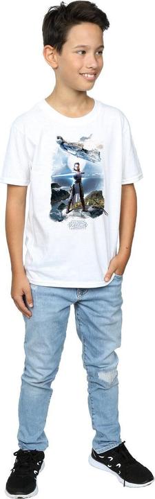 Image du produit Star Wars - T-shirt THE LAST JEDI REY FALCON - Garçon (152, 158)