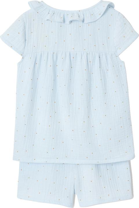 Actual product image Vertbaudet Mädchen Sommer-Schlafanzug aus Musselin (128)