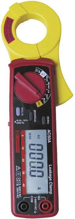 Actual product image Beha Amprobe Amprobe AC50A-D ISO Stroomtang, Multimeter Kalibratie (ISO) Digitaal CAT III 600 V Weergave (counts) (CAT III 600V)