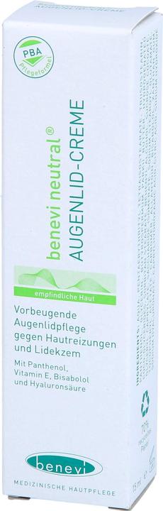Produktbild Benevi NEUTRAL Augenlid-Creme, 15 ml Creme (15 ml)