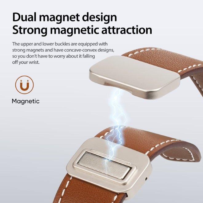 Produktbild Dux Ducis YA Armband (47 mm, Echtleder)