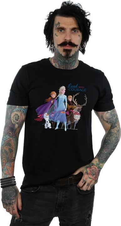 Immagine prodotto Disney Frozen 2 Lead With Courage Maglietta Uomo (XL)