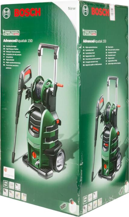 Actual product image Bosch Home & Garden High pressure cleaner AdvancedAquatak 150 incl. hose reel (Electrical connection)