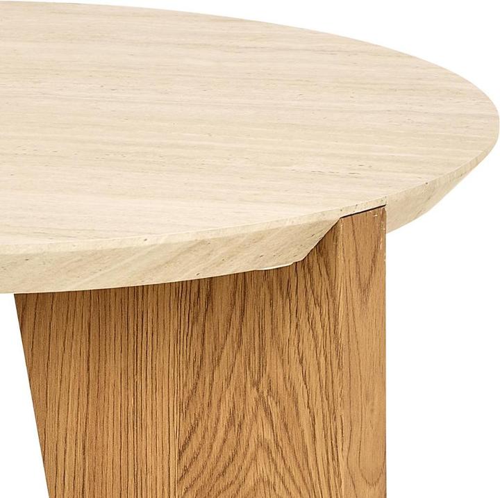 Immagine prodotto AC Design Tavolino Dockland carta grezza di travertino (50 x 50 cm)
