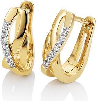 Actual product image Breuning EAR CUTLERY - BRILL. 0,143 Ct. H/si (750/18 K Gold)