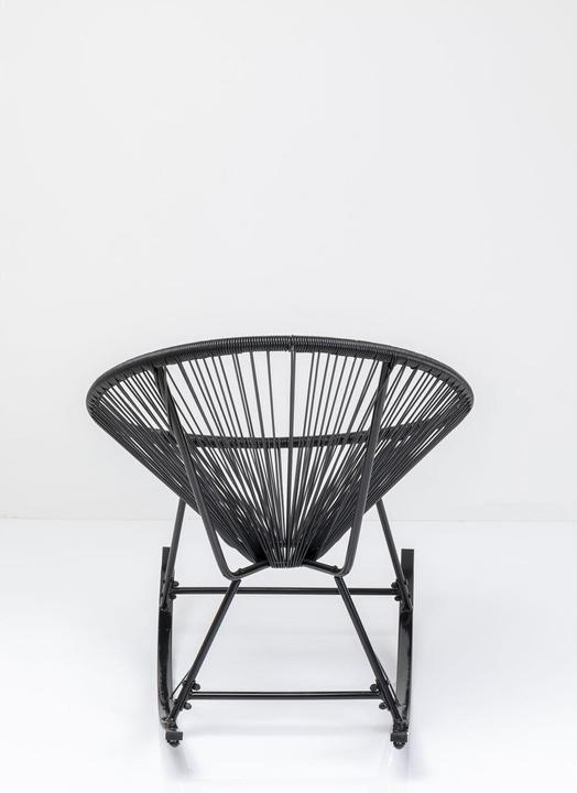 Actual product image Kare Design Rocking Chair Acapulco Black