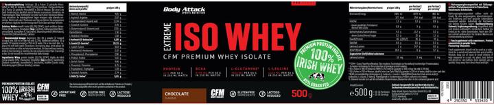 Immagine prodotto Body Attack Extreme Iso Whey Professional (lattina da 1800g) (Cioccolatino, 1 pz., 1800 g)
