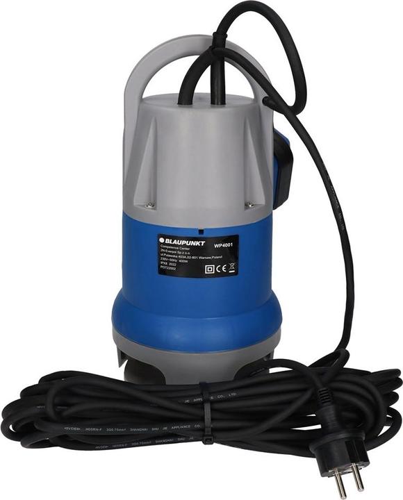 Produktbild Blaupunkt Pompa wody zanurzeniowa 400W 8000 l/h WP4001 (Durchlaufpumpe)