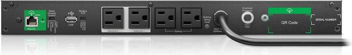 Actual product image APC SCL500RMI1UC (500 VA, 400 W, Line-interactive UPS)