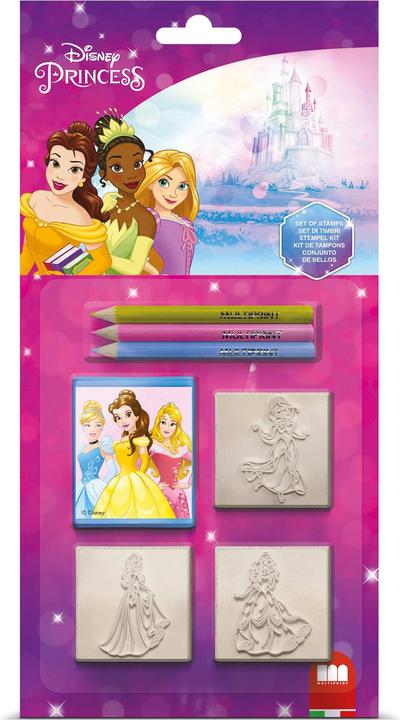 Actual product image Multiprint Stamp set Disney Princess 7 pcs