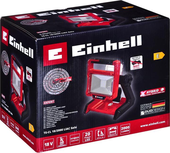 Actual product image Einhell TE-CL 18/2001 (1966 lm)