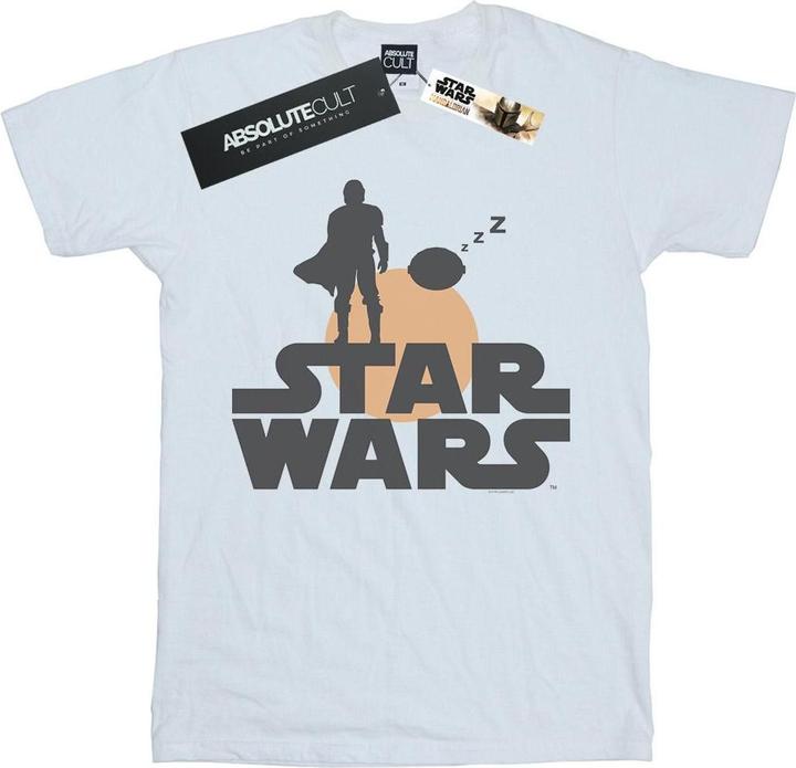 Produktbild Star Wars The Mandalorian Mando And The Child Silhouette TShirt (XXL)