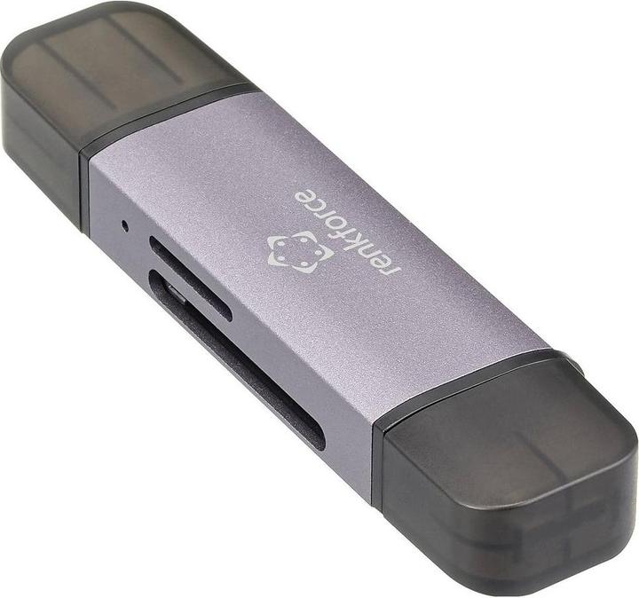 Produktbild Renkforce RF-CR-200 USB-Kartenleser Smartphone/Tablet USB-A (USB 3.1 Gen 1), US (USB, USB 3.1 Gen 1)