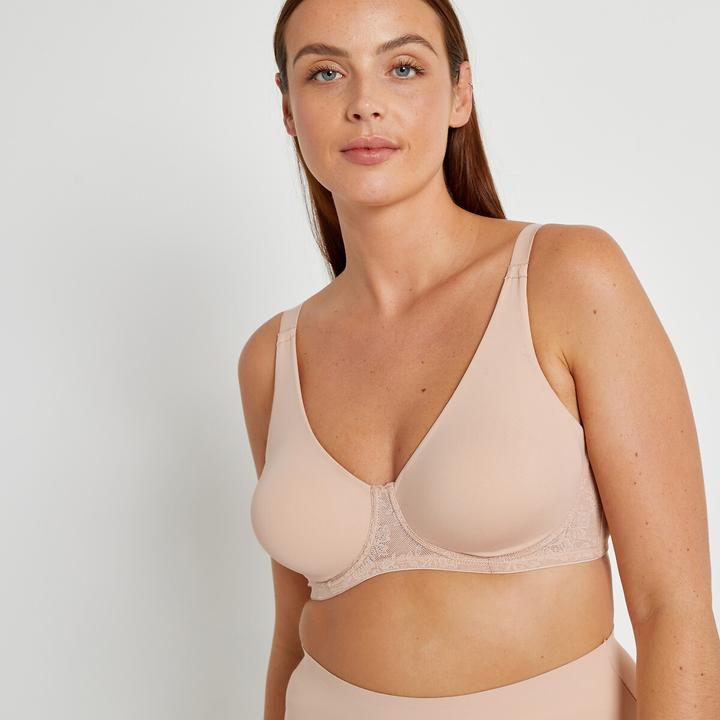 La Redoute Collections Minimizer-BH aus Mikrofaser und Spitze