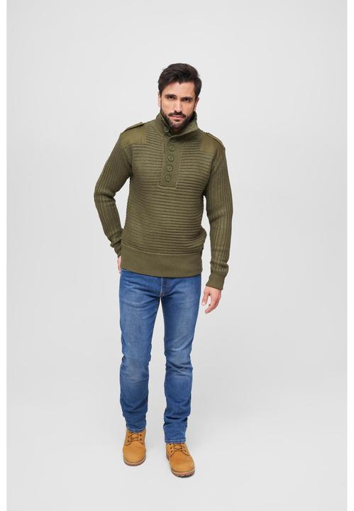 Image du produit Brandit Pull Alpine Taille L Couleur Olive (L)