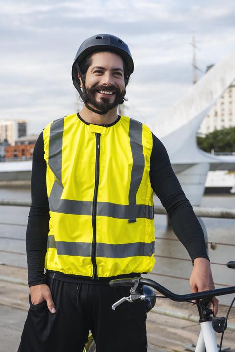 Produktbild Korntex Hi-Vis Motorrad-Weste (XXL)