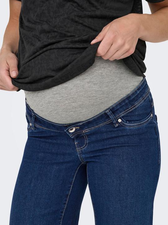 Produktbild Only Maternity OLMWAUW Mittlere Taille Weiter Beinschnitt Jeans Jeans mit weitem Bein (XXL)