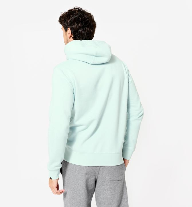 Produktbild Domyos Hoodie Herren warm Baumwollgewebe - blaugrün (L)